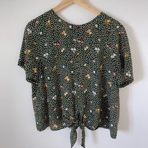 Madewell Novel Tie-Front top